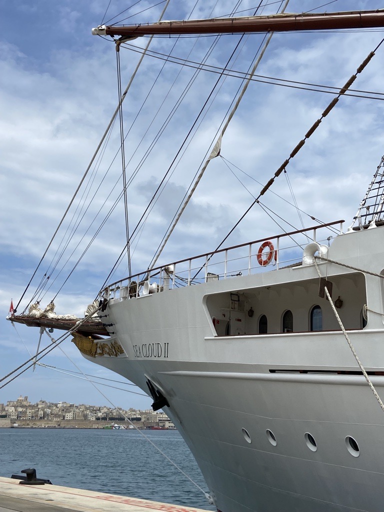 Sea Cloud II Malta Flag